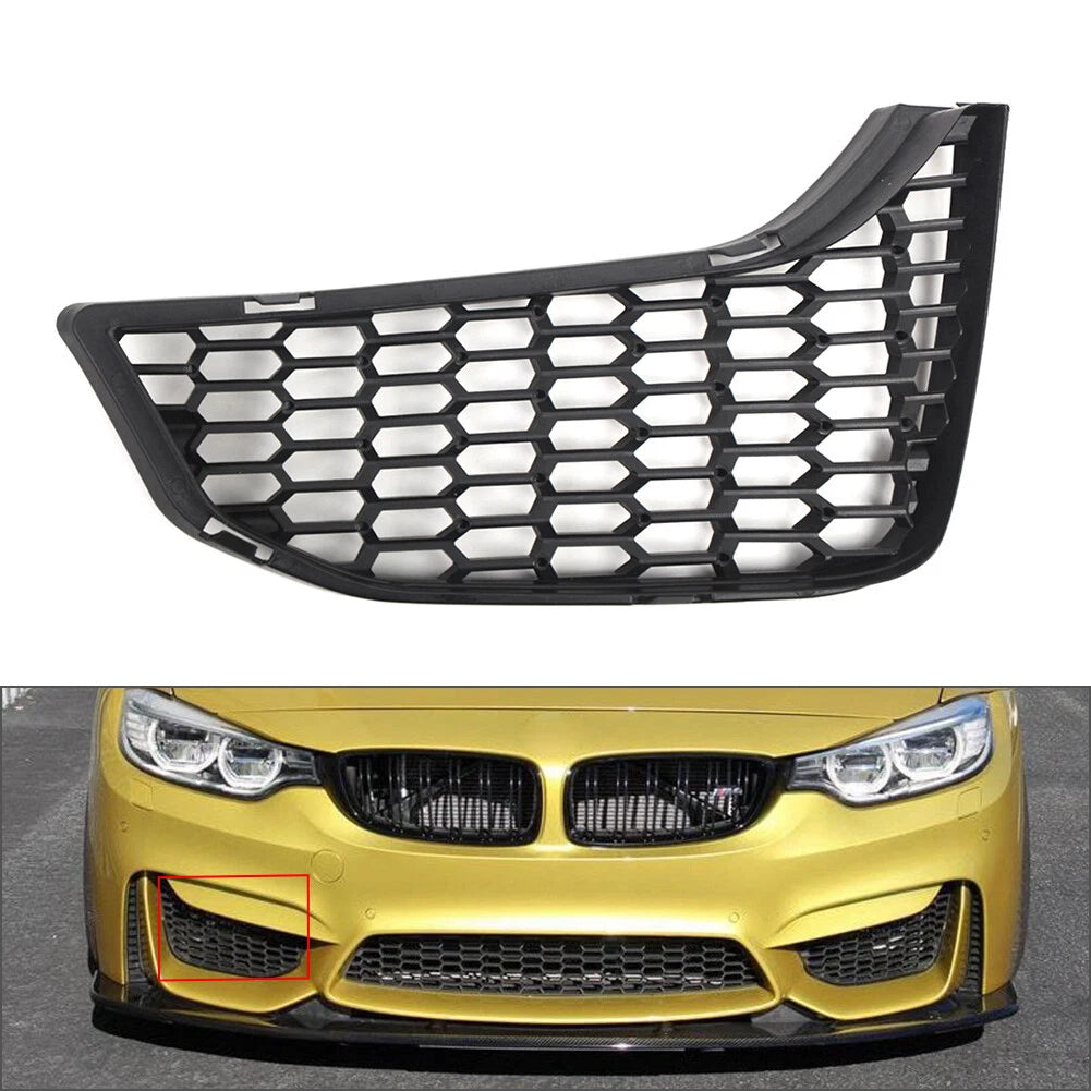 Right Front Bumper Fog Light Grille for BMW M3 M4 F80 F82 F83 LCI (2012–2018)