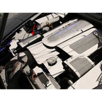 Perforated Stainless Air Capacitor Cover Set for Chevy Corvette GS (2008–2013)