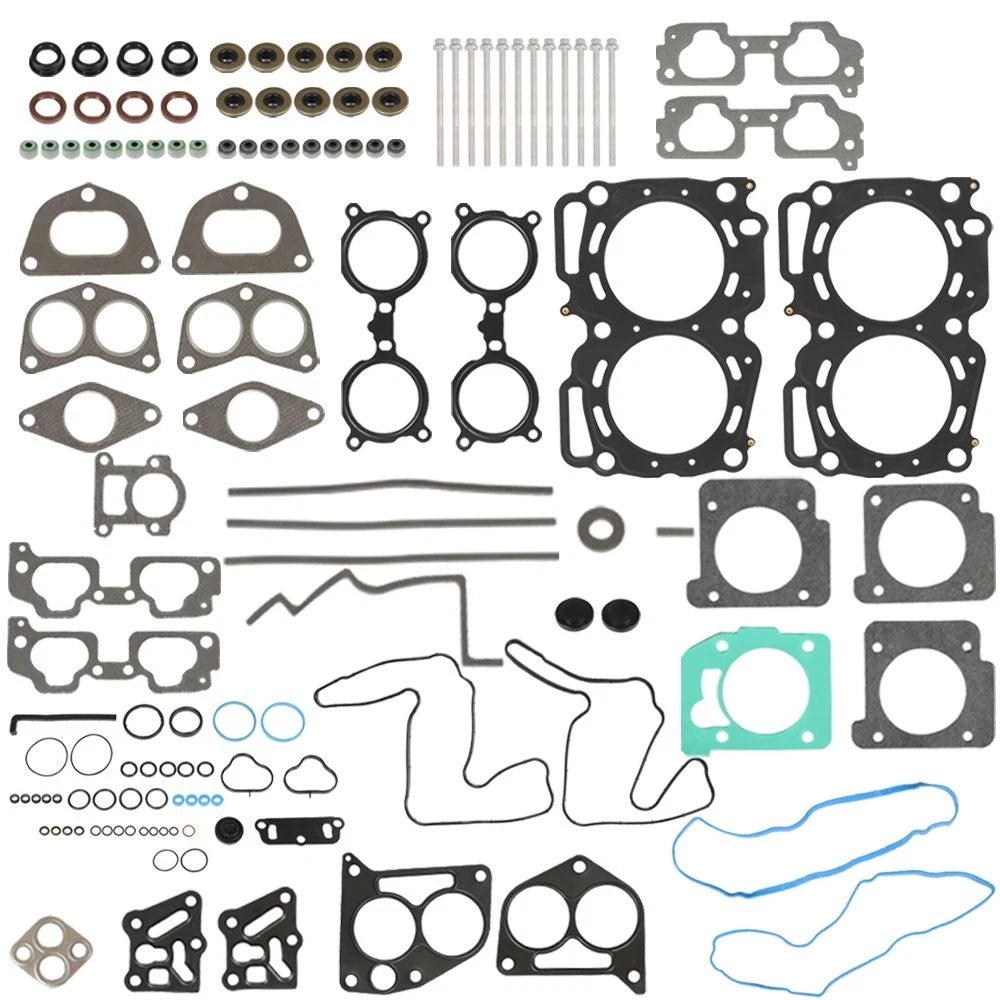 Set of 10 Head Gasket Bolts for Subaru Impreza Legacy Forester Outback (2004–2011)