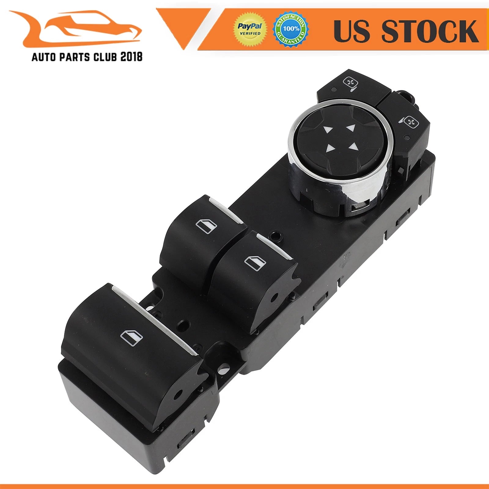 Front Driver Side Power Window Switch for Ford Mustang (2015-2023)