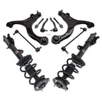 10PC Front Struts Control Arms Sway Bar Tie Rod for Kia Sorento (2011–2013)