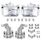 Front Rear Brake Calipers for Honda Accord (2003–2007) 2.4L w/ Hardware