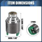 Set of 2 Pressure Regulator Transmission Solenoids for BMW 3 Series (2000–2006) 634149329151