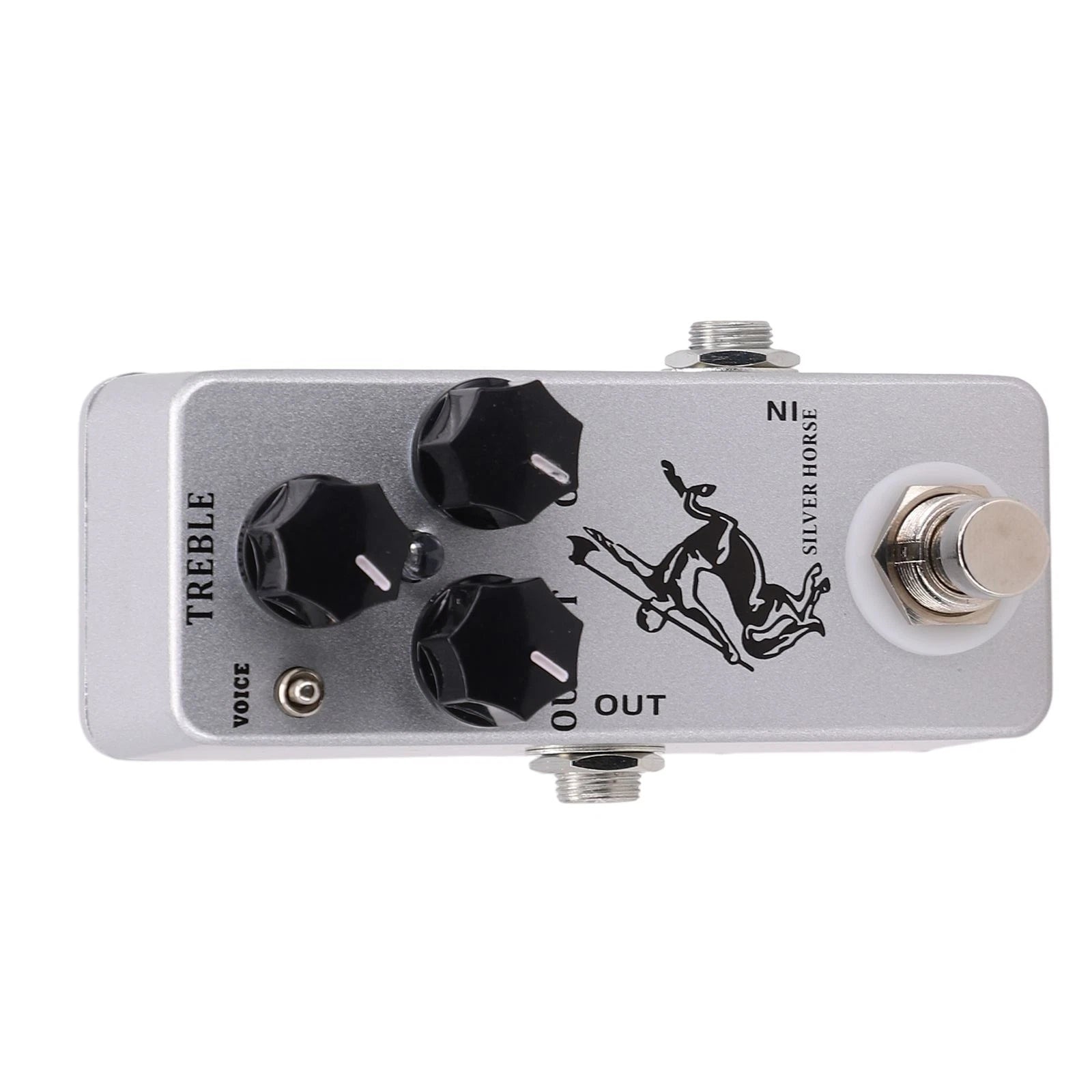 Overdrive Effect Pedal for Metal Output (3.7x1.5x1.3in)
