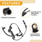 ABS Wheel Speed Sensor No.YL8Z2C205AB for Ford Escape (2001–2007)
