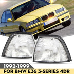 2x Clear Corner Lights for BMW E36 318ti/328i/318i/M3/325i/320i (92–99)