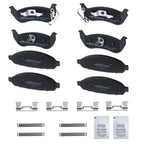 Front & Rear Ceramic Brake Pads Kit for Mercury Grand Marquis (2003–2011) / Marauder (2003–2004)