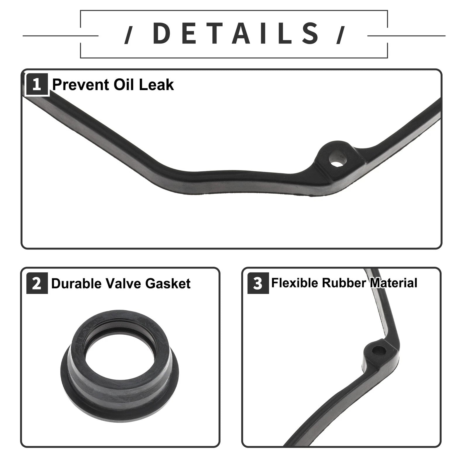 Valve Cover Gasket for Mitsubishi Lancer (2002–2007) No VS50535R/MD188435