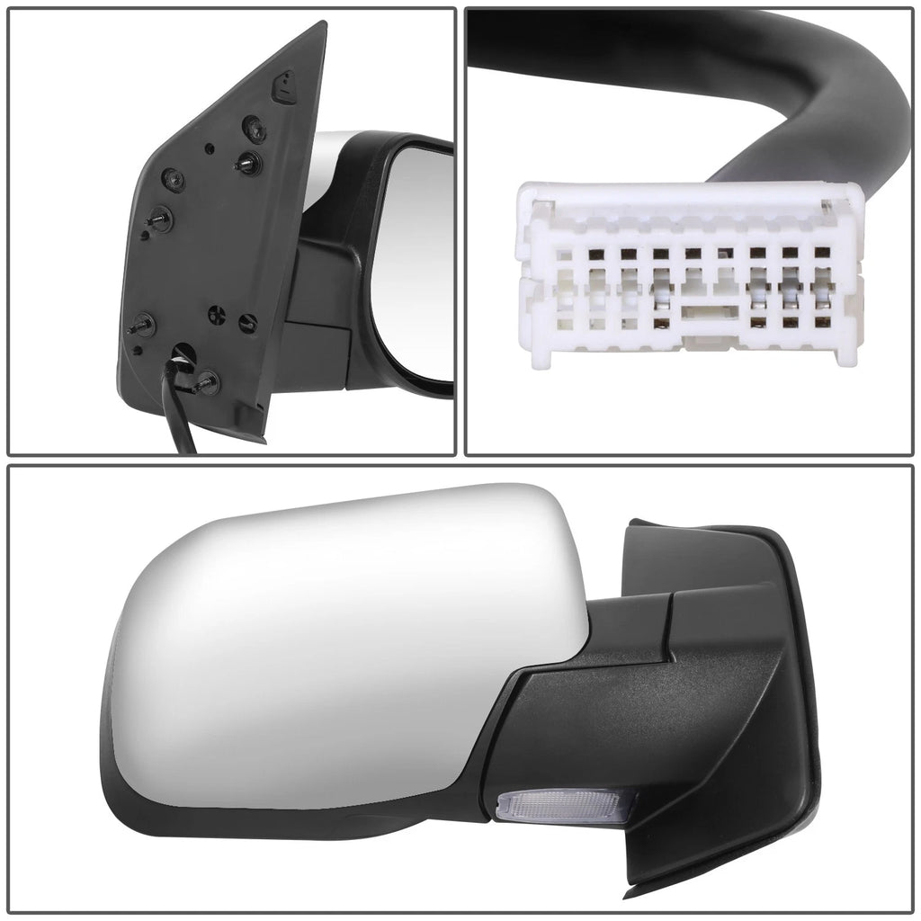 Power Heated Memory Side Door Mirror for Nissan Titan (2004–2005)