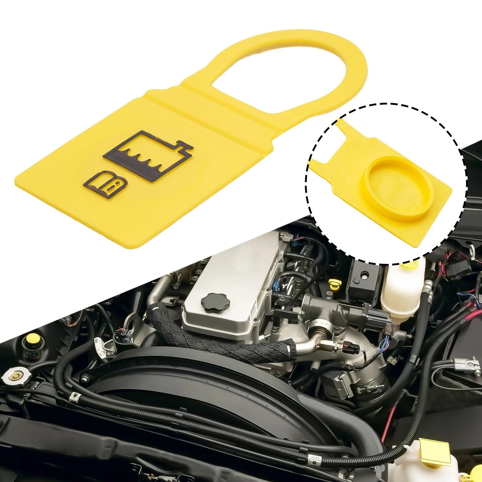 Coolant Recovery Tank Cap for RAM 1500 2500 3500 (2010–2023)