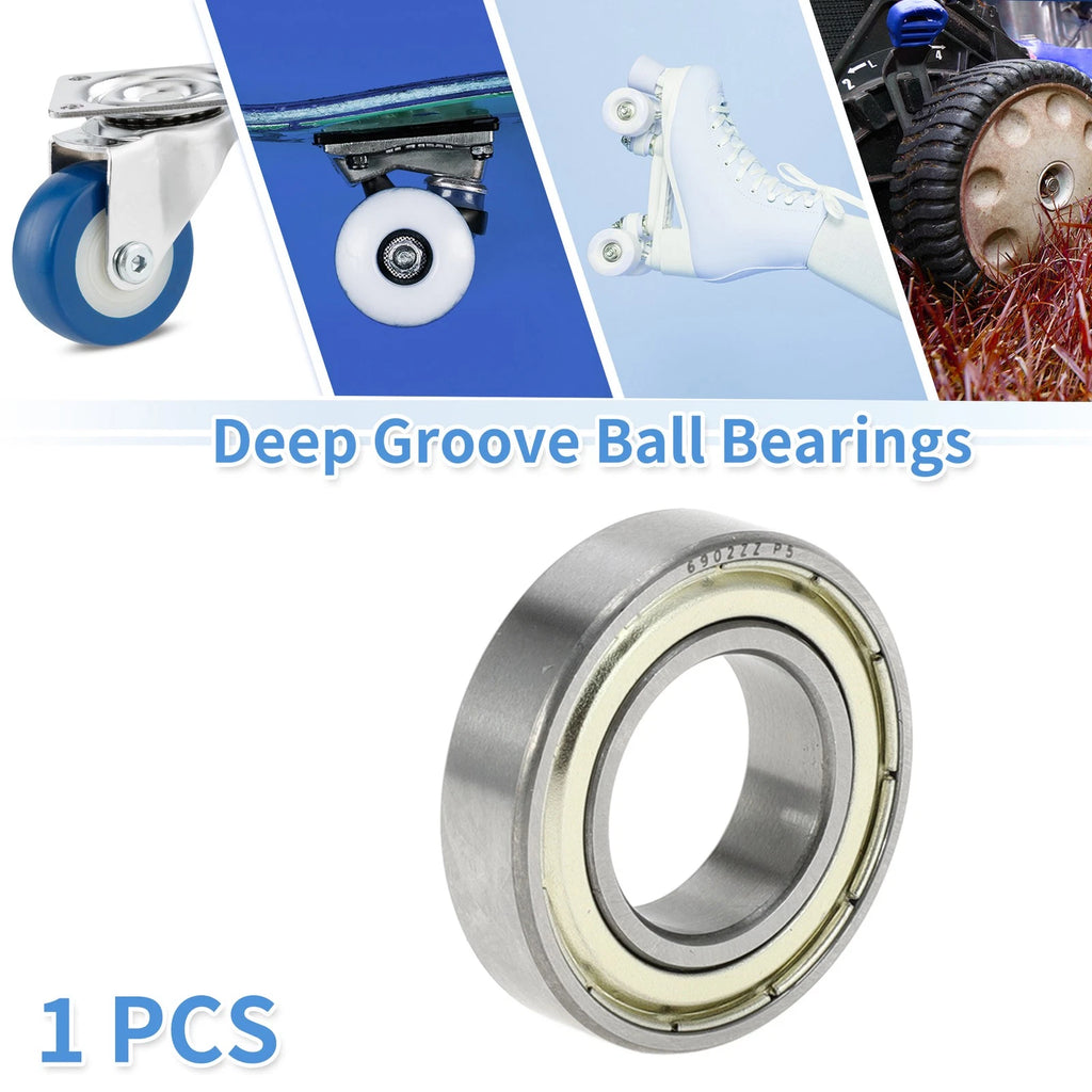 6902ZZ Deep Groove Ball Bearing for Scooter Skateboard Wheel (15x28x7mm)