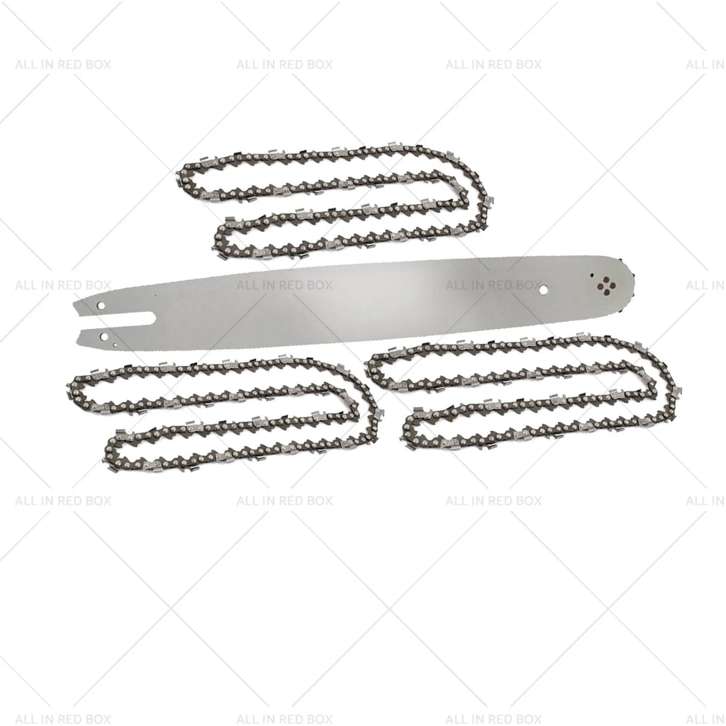18" Chainsaw Bar & 3x Chain Kit for Husqvarna 236E 240E (3/8LP .050 62DL)