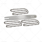 18" Chainsaw Bar & 3x Chain Kit for Husqvarna 236E 240E (3/8LP .050 62DL)