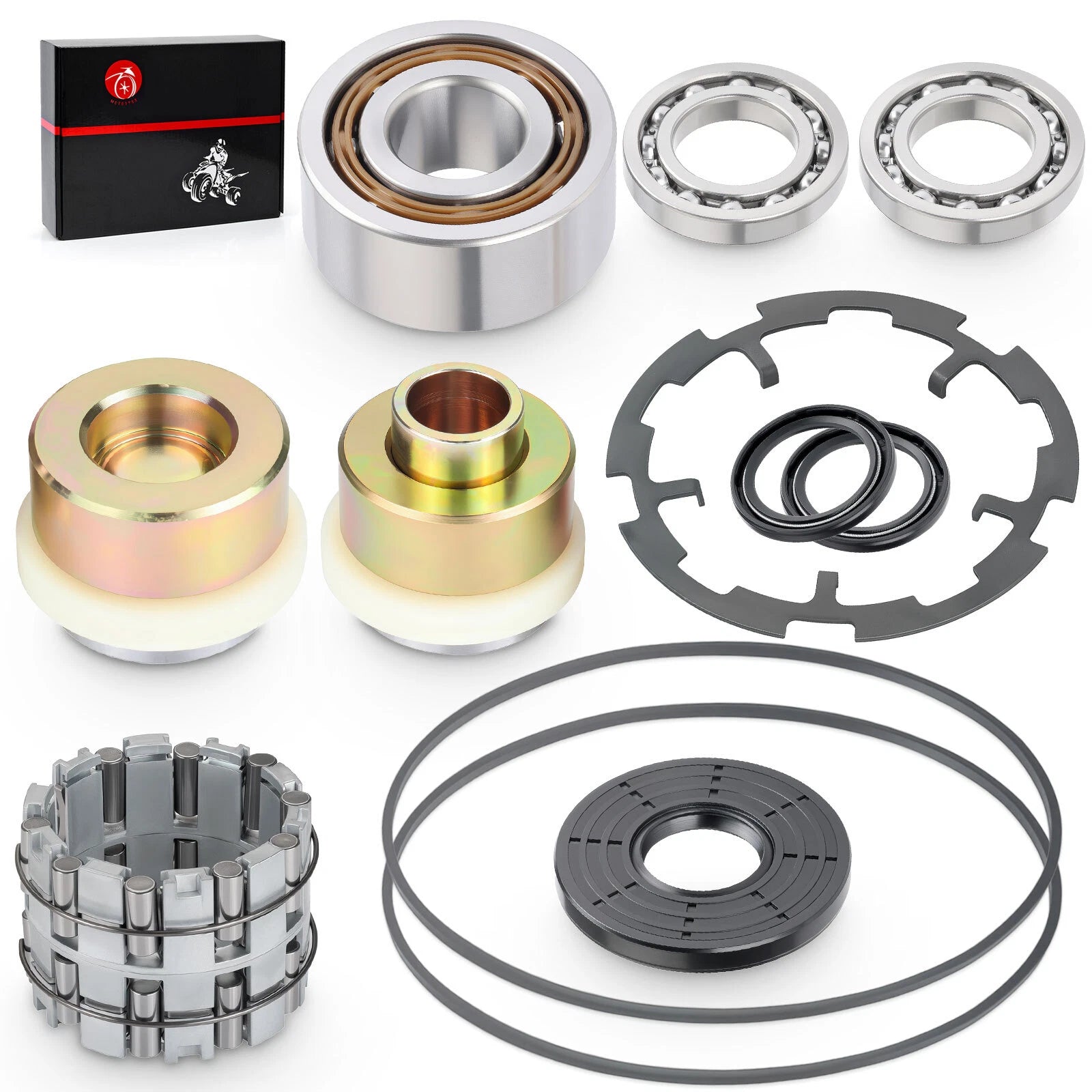 Front Differential Rebuild Kit Output Hub for Polaris Ranger RZR 570 800 900 (2008–2020)