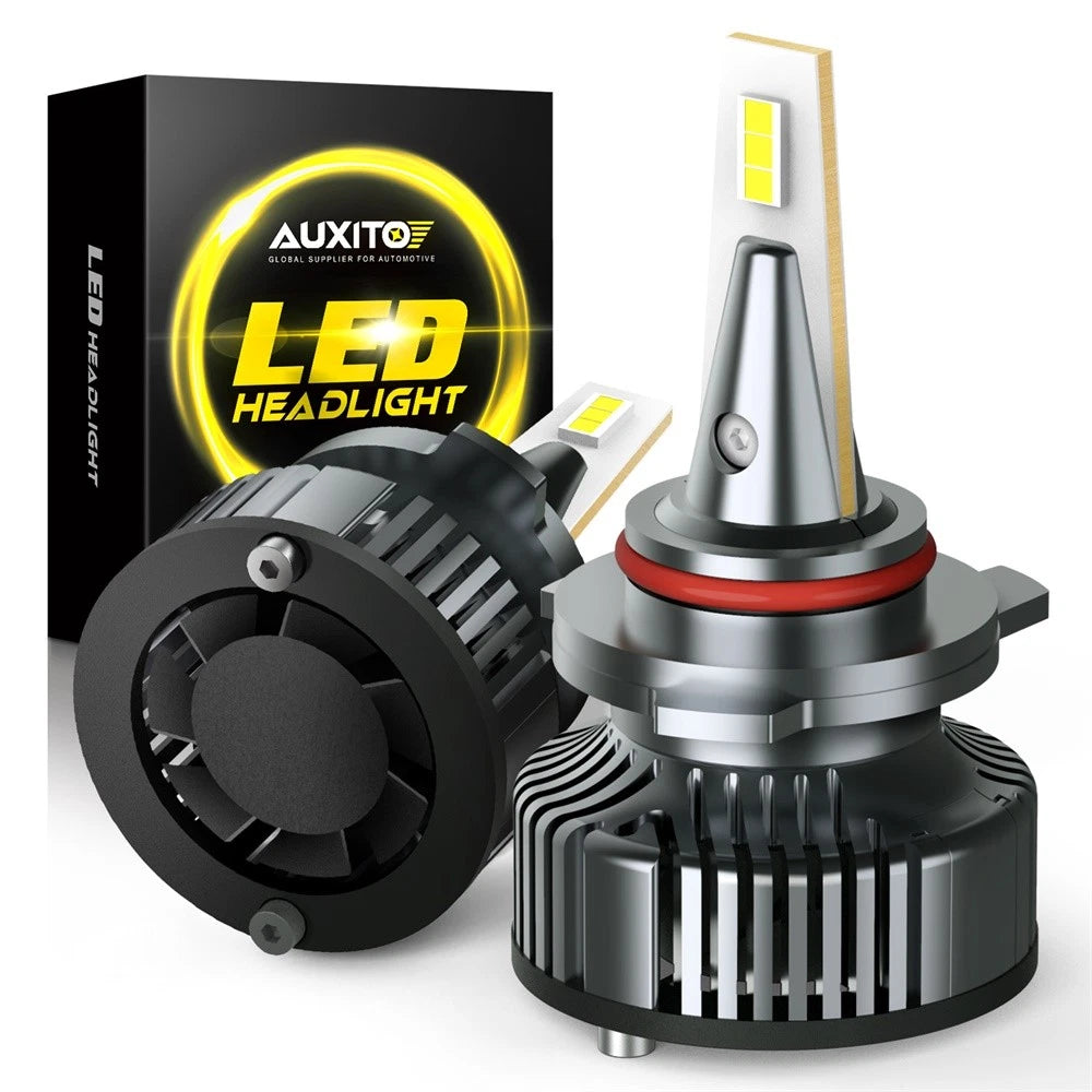 2X 9012 HIR2 LED Headlight Bulbs 6500K White Kit 40000LM High/Low Beam