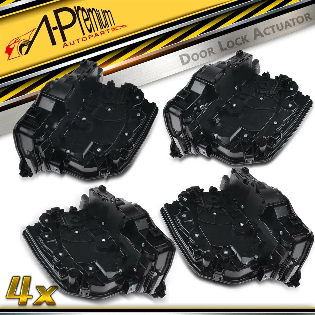 Set of 4 Door Lock Actuators for BMW X5 (2012–2014)