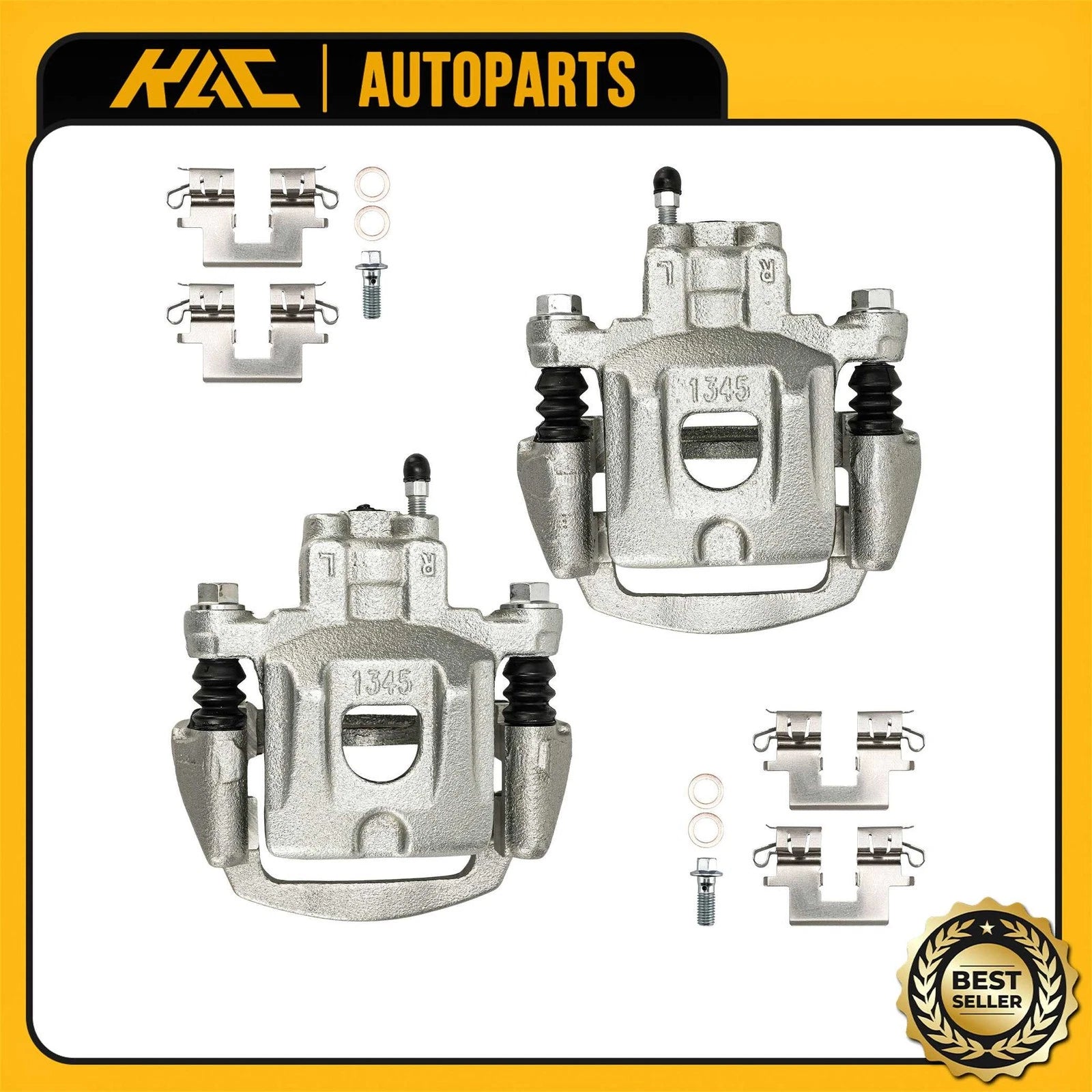 Rear Brake Caliper Bracket Set for Toyota Highlander (2004–2007)
