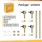 Tie Rod End Kit for Polaris RZR 170 (2009–2021) 0454599 0454600