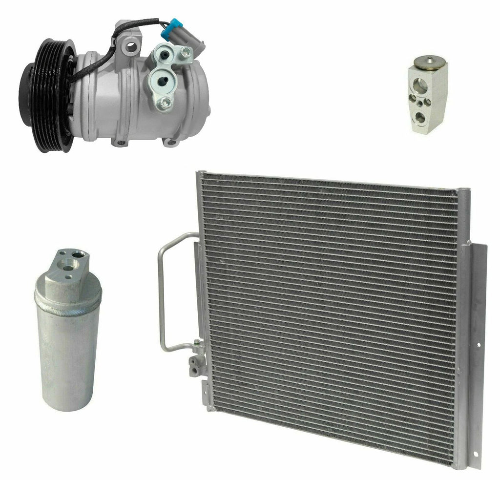 AC Compressor Kit With Condenser for Isuzu i-370 3.7L (2007–2007)
