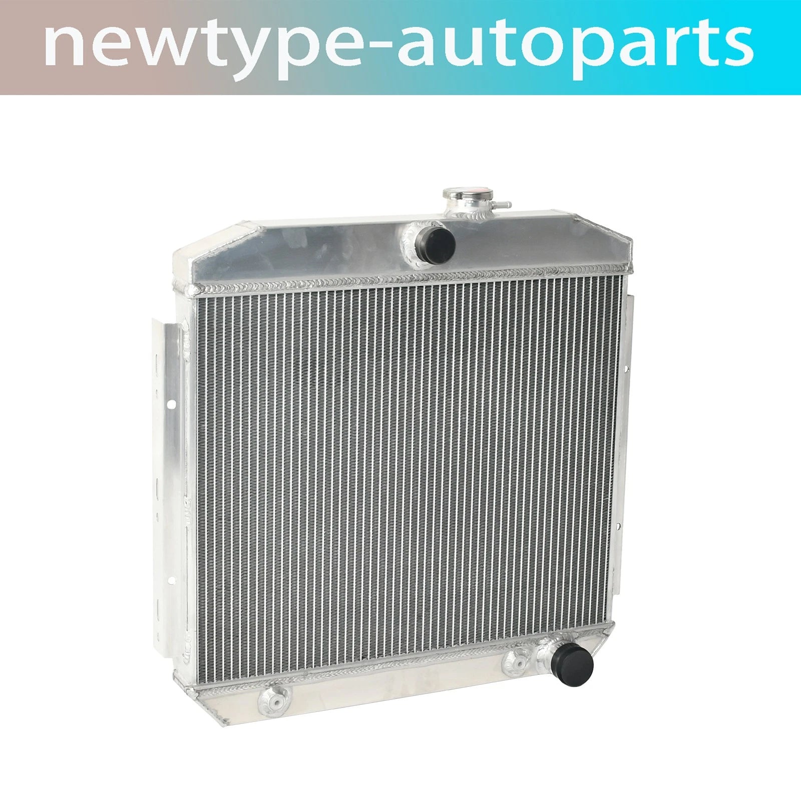 3 Rows Aluminum Core Radiator for Chevy Bel Air 150 210 V8 (1955–1957)