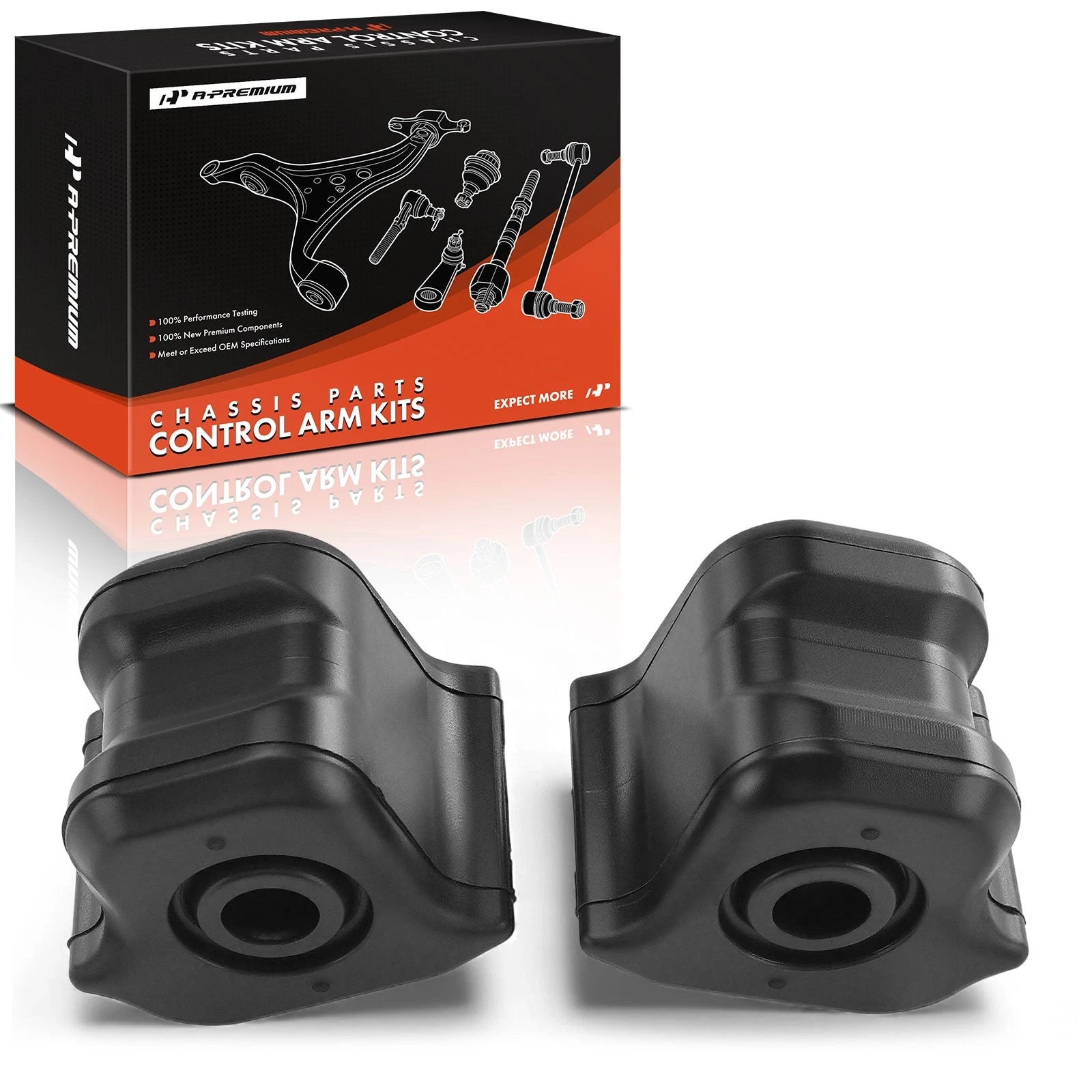 Front to Frame Sway Bar Bushing Kit for Toyota RAV4 (2006-2008) Prius (2006-2009)