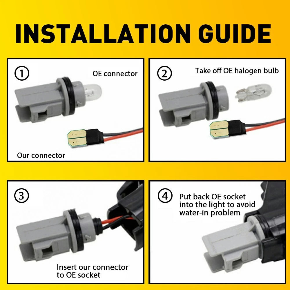 H11 LED Headlight Fog Bulbs for Make Model