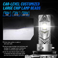Set of 4 LED Headlight Bulbs 9005 + 9006 for High Low Beam (6500K)