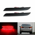 Smoke Rear Bumper Reflector Tail Lights for BMW F32 F33 4-Series (2012–2016)