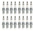Set of 16 NGK Ruthenium HX Spark Plugs (Gap 0.044) for