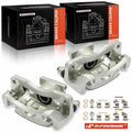 Pair Rear Brake Calipers with Bracket for Mitsubishi Eclipse Galant (1995–2005)
