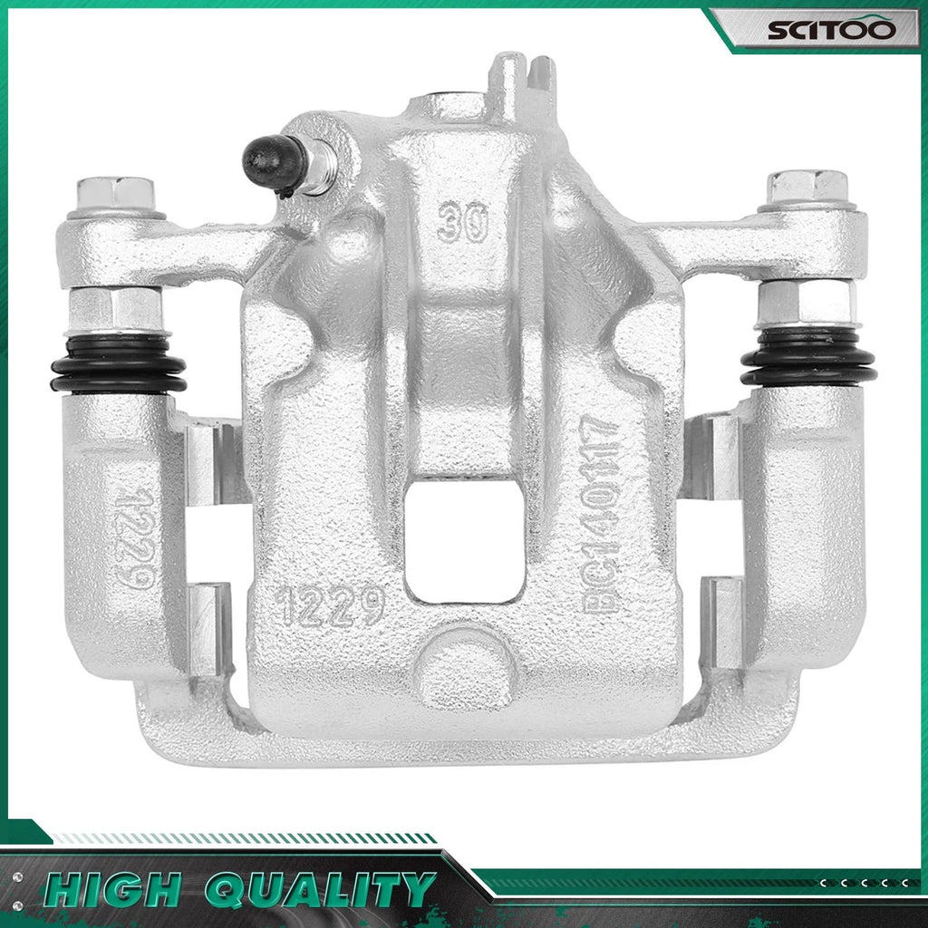 Rear Left Brake Caliper w/Bracket & Ceramic Pads for Kia Soul (2010–2013)