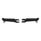 Black Front Foot Pegs for Yamaha R1 R1S R1M (1998–2024)