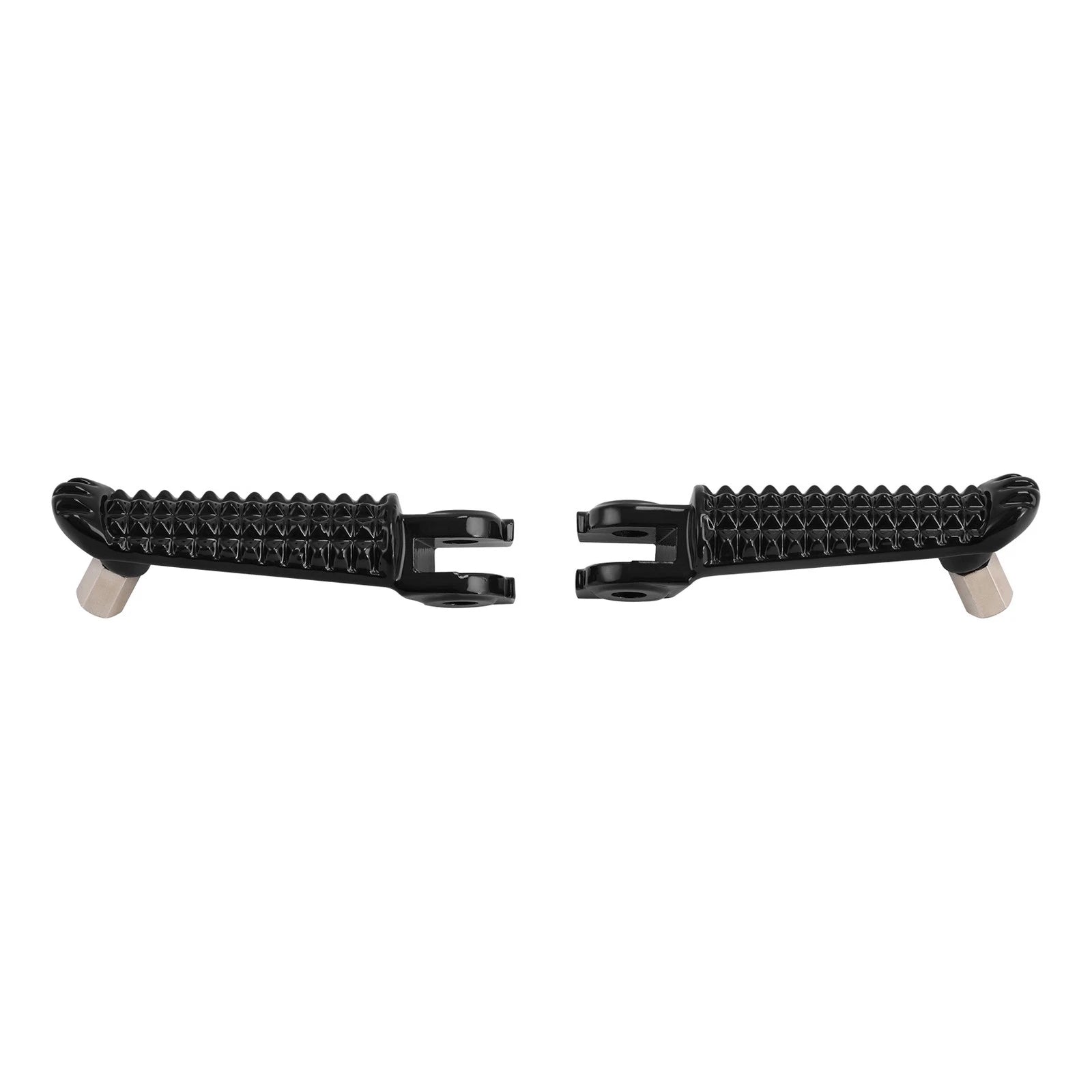 Black Front Foot Pegs for Yamaha R1 R1S R1M (1998–2024)