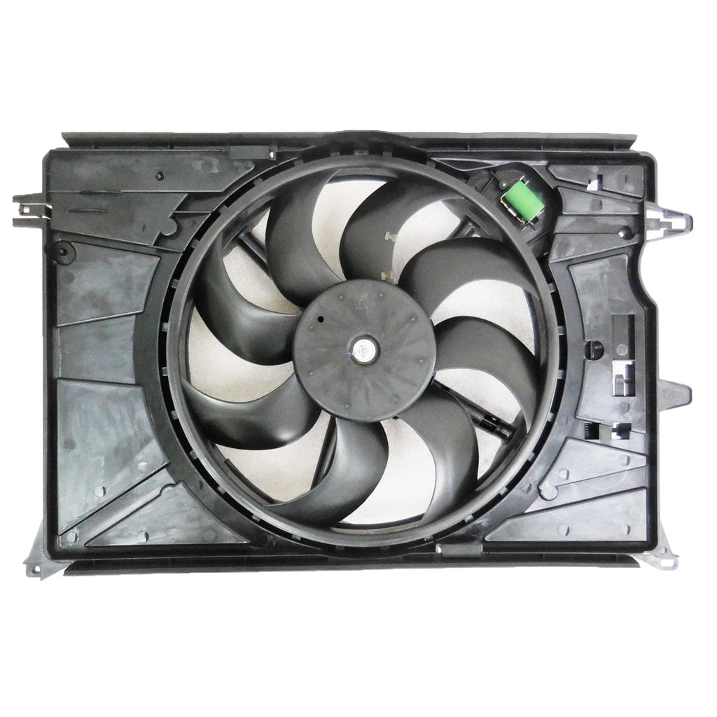 Plastic Radiator Condenser Fan Assembly Replacement for Ford Ranger (2011–2018)