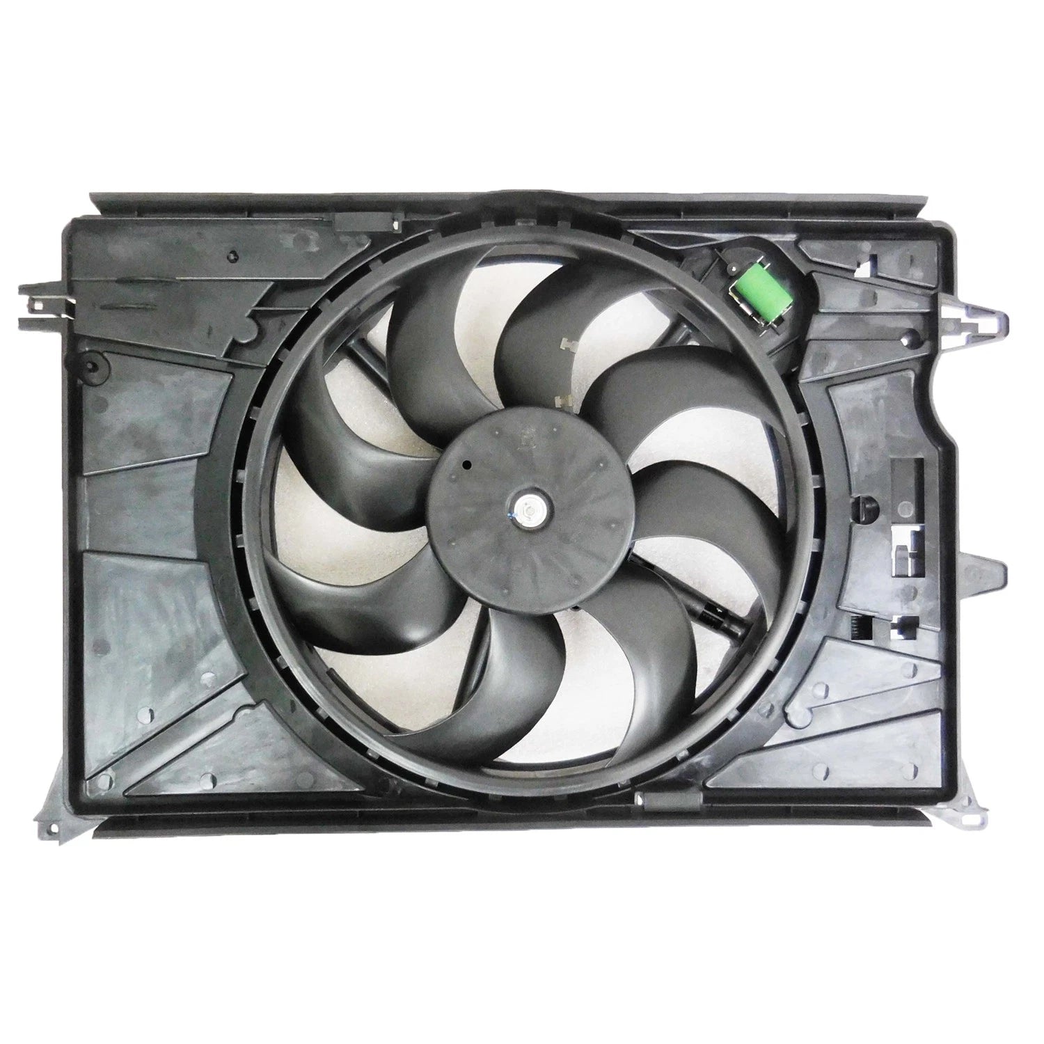 Plastic Radiator Condenser Fan Assembly Replacement for Ford Ranger (2011–2018)