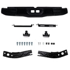 Black Steel Rear Bumper for Toyota Tundra (2000–2006) 521590C010 Bolt-On