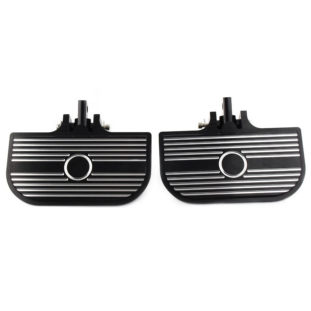 Set of 2 Mount Passenger Floorboards Pedal Pads for Harley Sportster XL D (2004–2023)