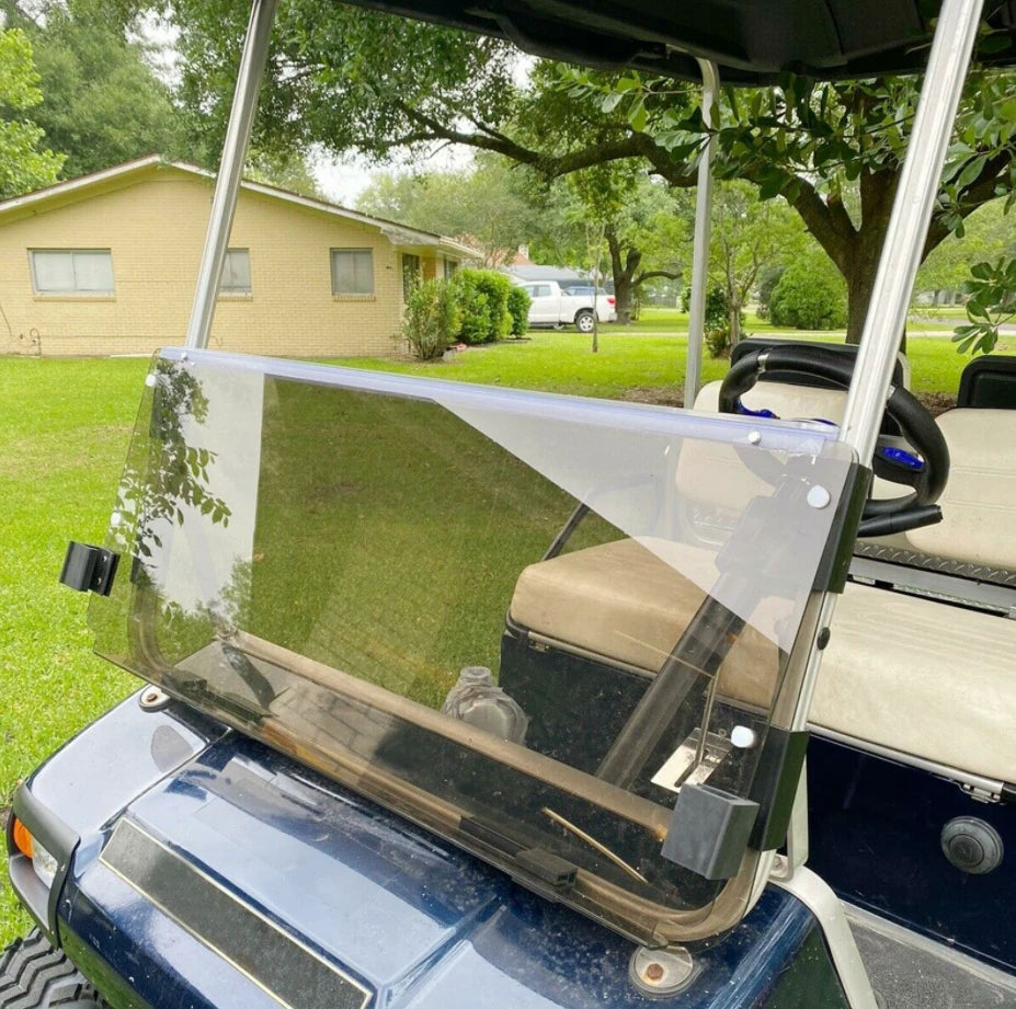 Folding Smoke Tinted Windshield for Club Car DS (1982–2000.5)
