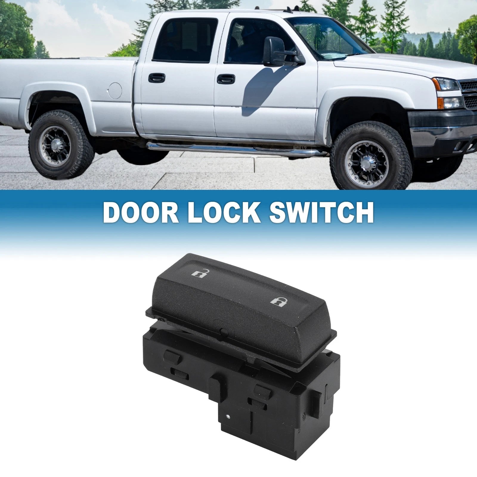 Door Lock Switch No.22901816 for Cadillac ATS, Chevrolet Silverado 1500 (2013–2019)