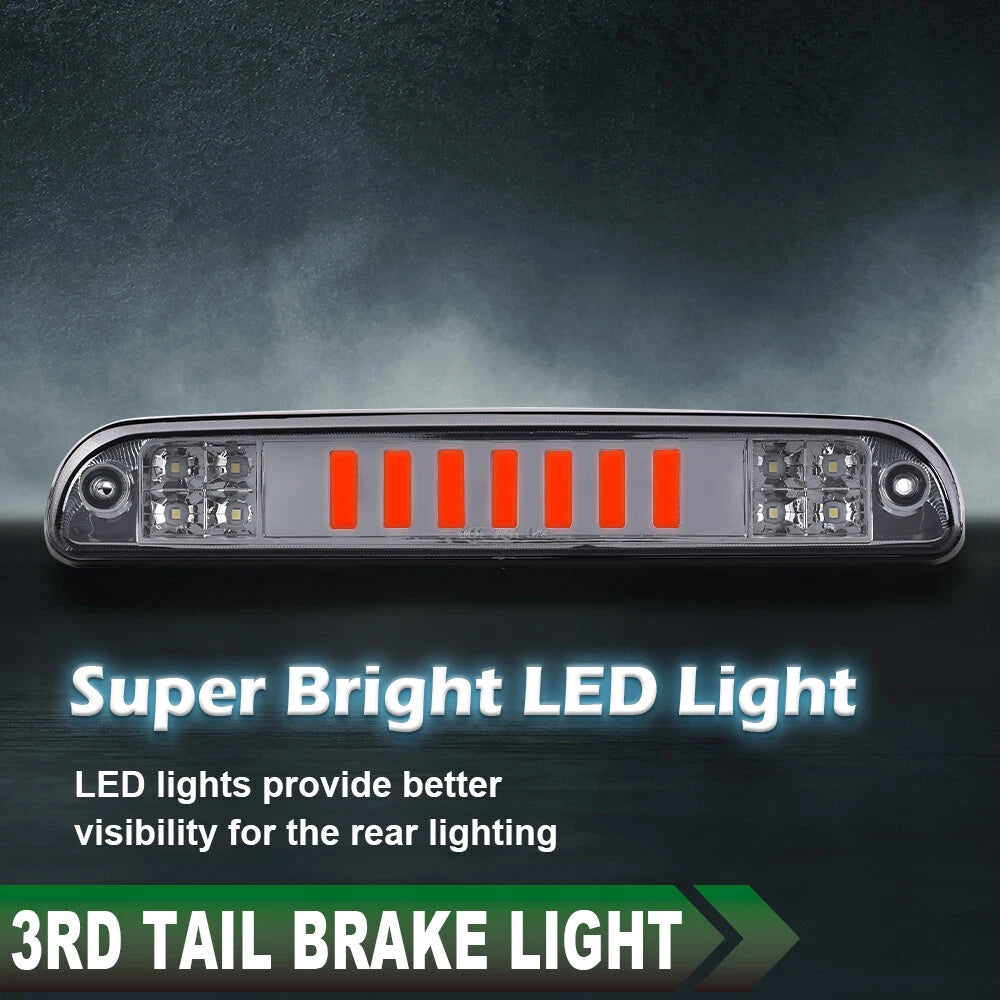 Smoke LED 3rd Brake Light for Ford F250 F350 Super Duty (1999–2016)