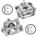 Pair Rear Both Sides Disc Brake Calipers with Brackets for 2016–2021 Mazda 6 2.5L