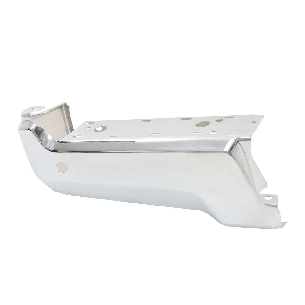 Chrome Rear Bumper Face Bar for Ford F250 F350 (2017–2019) with Sensor Holes