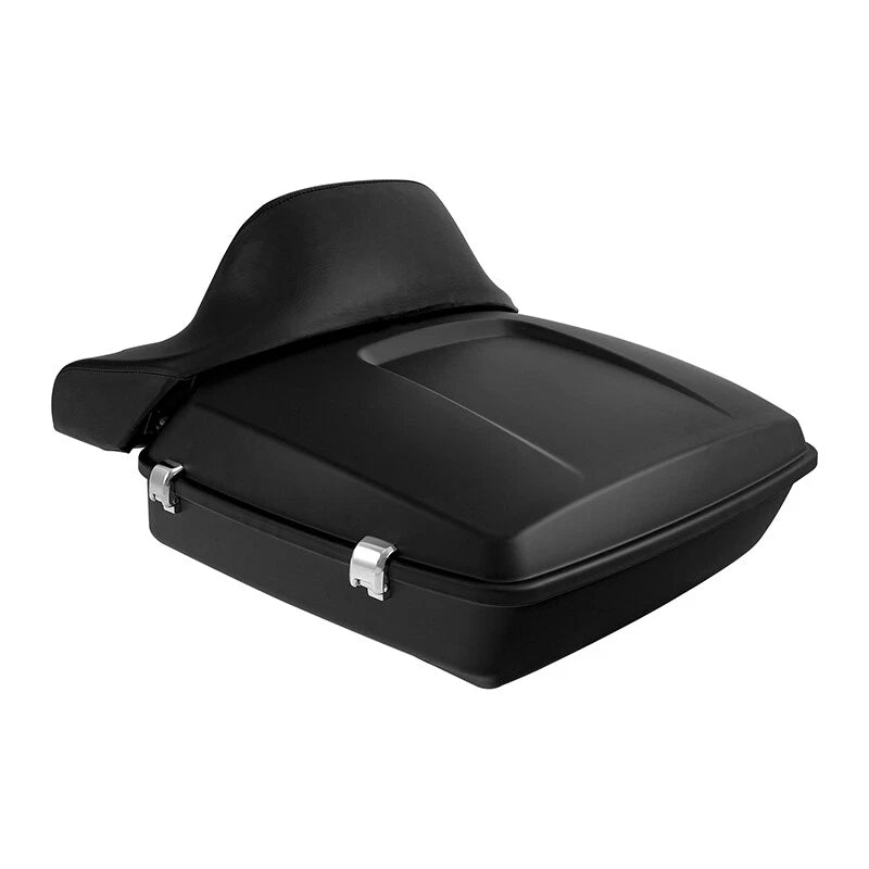 Matte Chopped Trunk Mount Rack for Harley Touring Street Road Glide (2014–2026)