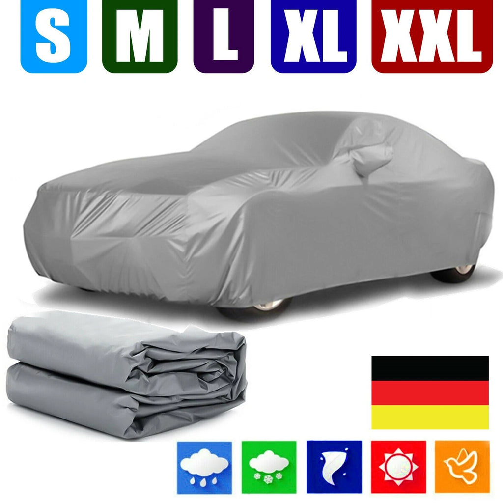 Universal Full Car Cover for All Makes and Models (S-XXL) Waterproof UV Dust Proof