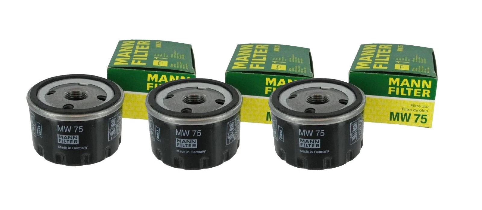 Set of 3 Engine Oil Filters for BMW I01 i3 i3s (2014–2021)