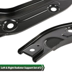 Set of 2 Radiator Support for Volkswagen Passat (2012–2015)