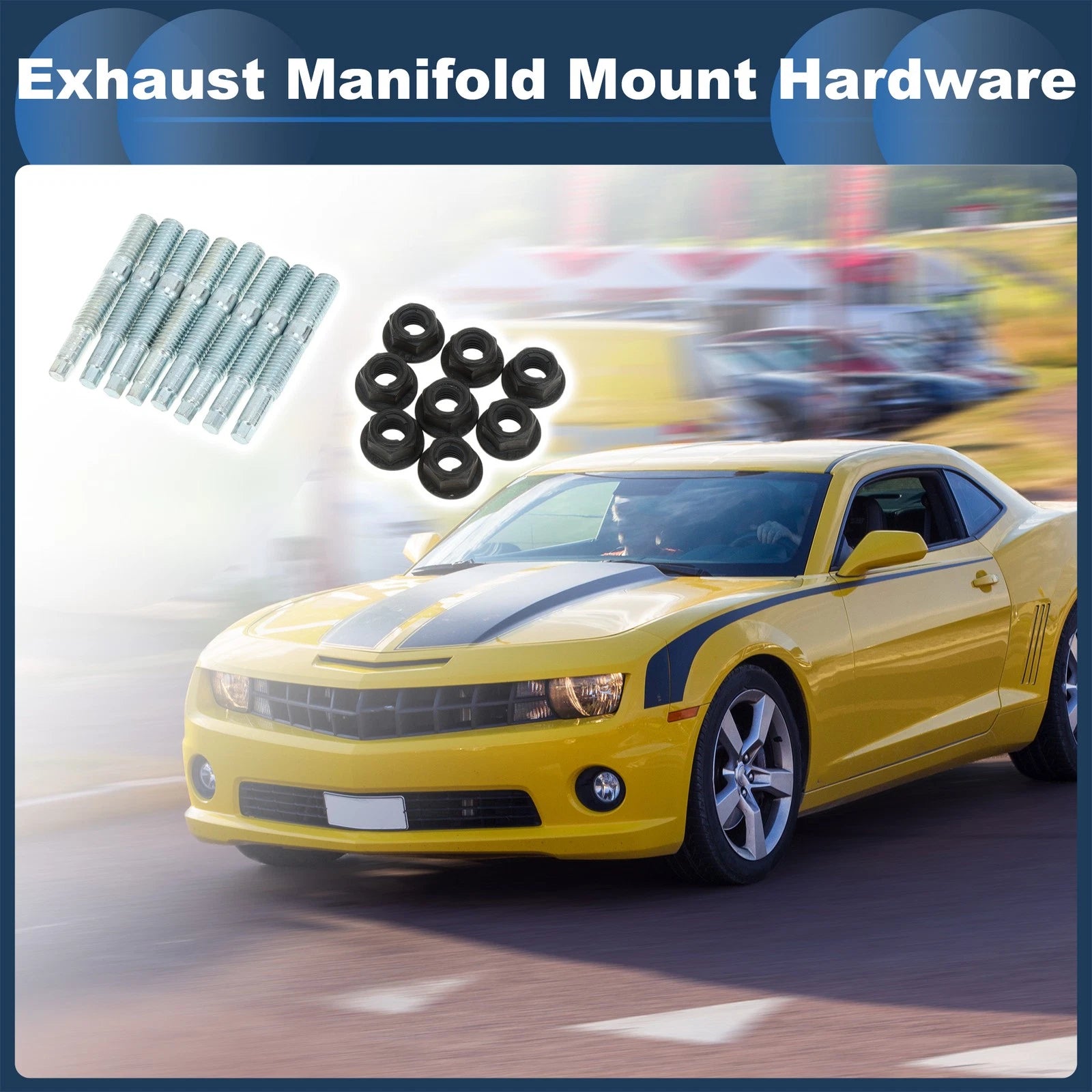 Exhaust Manifold Mount Hardware Bolt Kit No.W701706S2 for Ford Expedition (1997–2006)