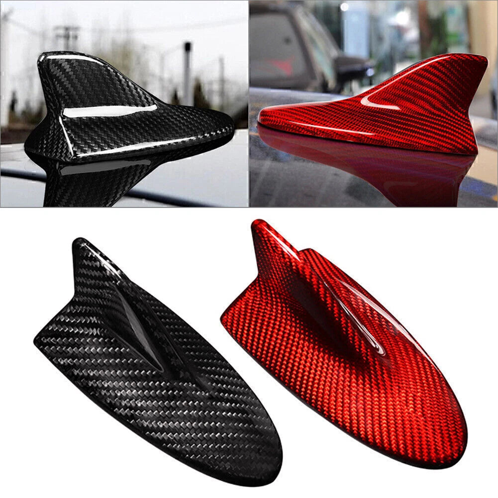 Carbon Fiber Shark Fin Antenna Cover for Lexus LS LX ES IS (2010–2013)