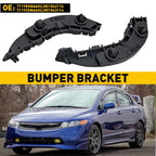 Set of 2 Front Bumper Retainer Brackets for Honda Civic Sedan (2006–2011)