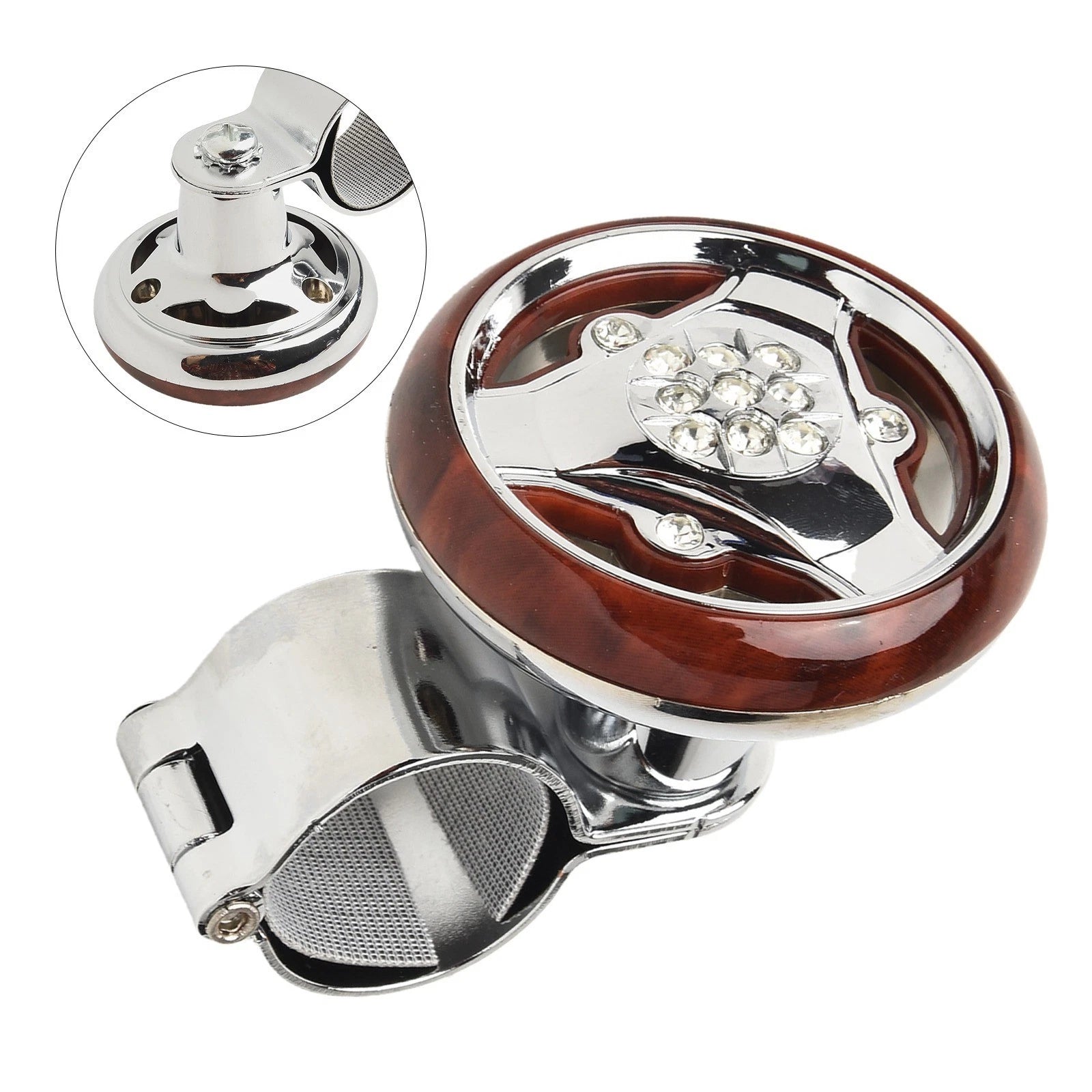 Steering Wheel Booster Knob Ball for Car (Electroplating)